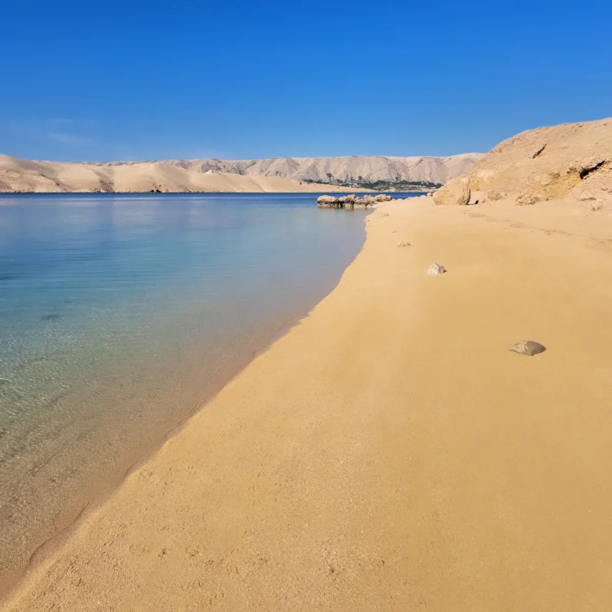 Beach Malin Pag Island