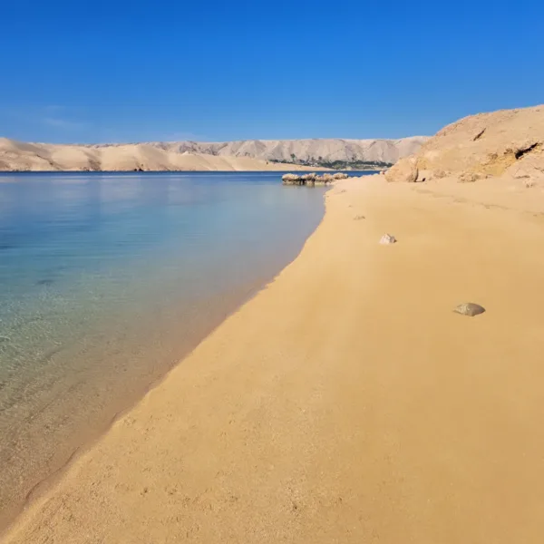 Beach Malin Pag Island