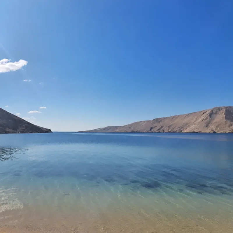 View on Pag doors
