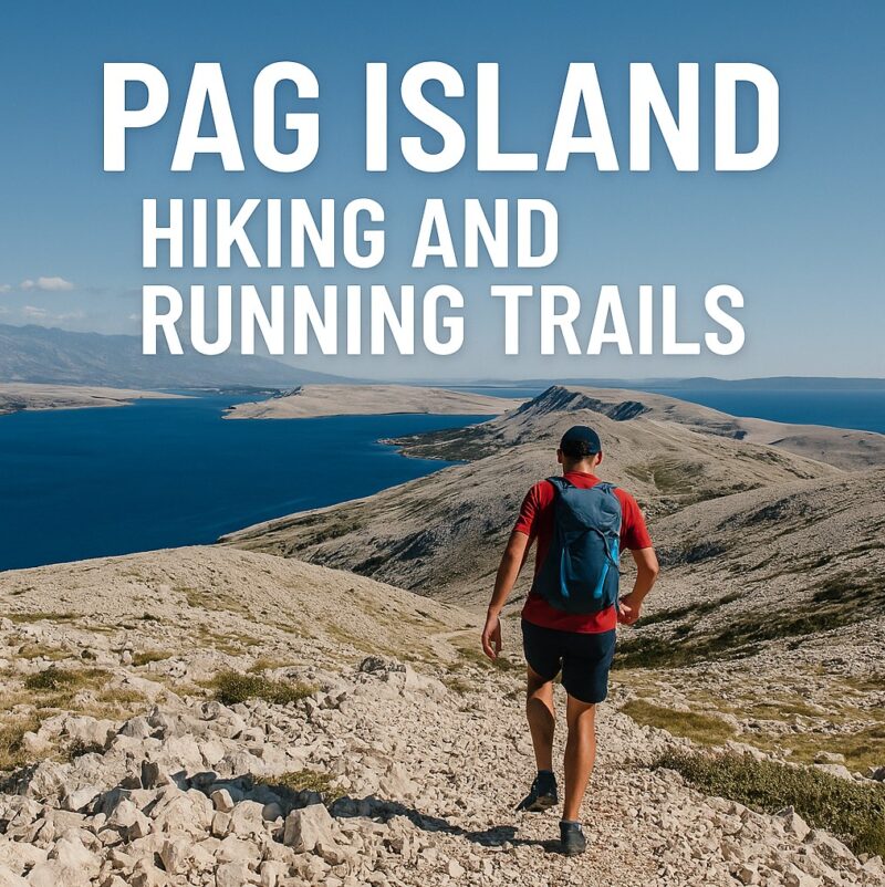 Pag Island hiking and running trails