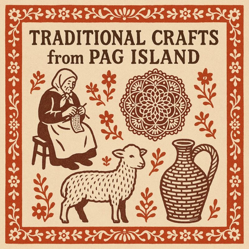 Traditional crafts from Pag Island