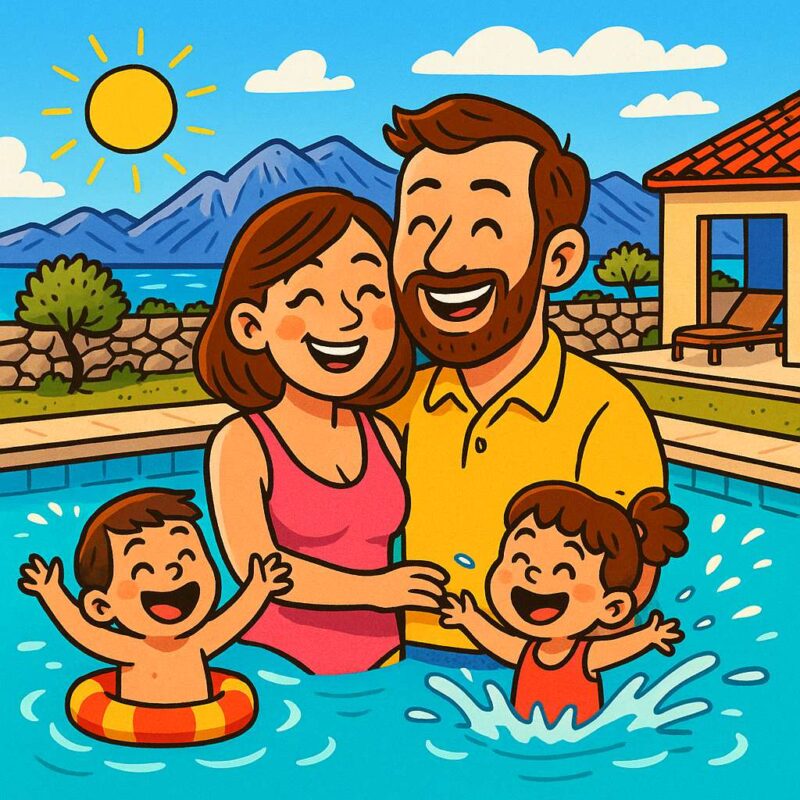 Pag Croatia pool - Villa The Secret Diamond