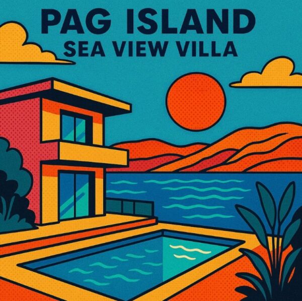 Pag Island Sea View Villa
