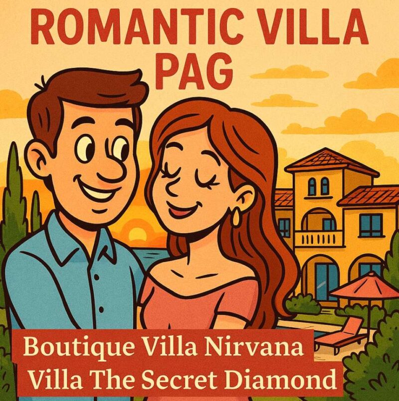 Romantic villa Pag