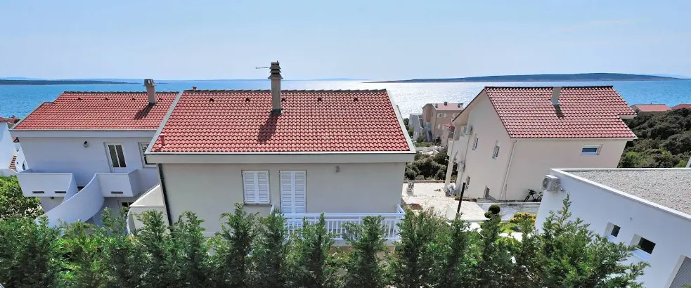 Mandre, Pag Island (Croatia) — Pag apartments booking with peaceful sea-view terraces