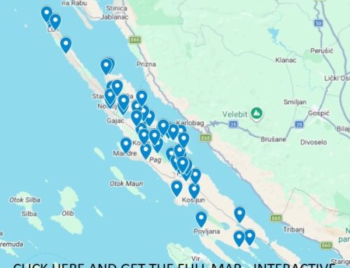 Pag Island Map: Discover 50 Places Worth Knowing