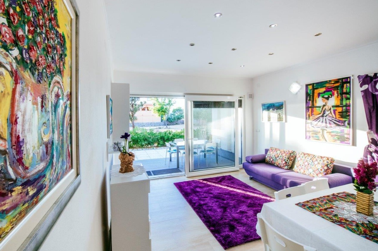Modern furnished living room of Apartment Harmony for sale in Proboj, Croatia