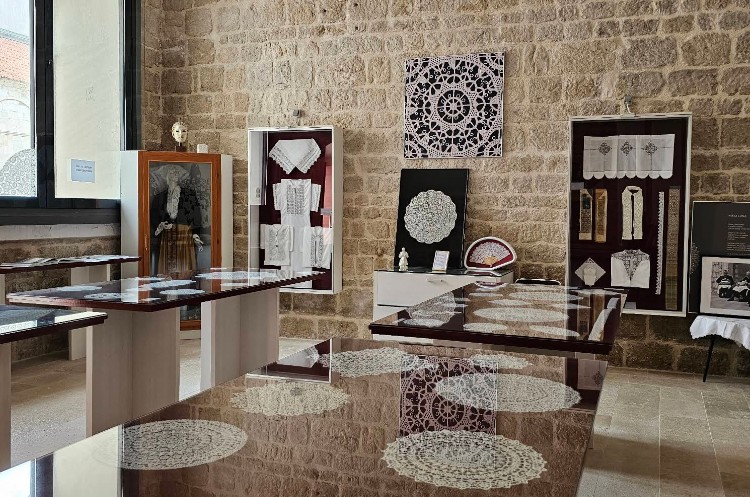 Rector's Palace and Pag Lace Gallery in the historic centre of Pag Croatia